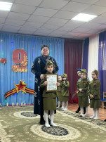 Воспитанница МКДОУ "Детский сад №14" Рабунова Зайнаб Магомедовна заняла lll место в Республиканском конкурсе рисунков "Гордимся славою Героев" Воспитанница МКДОУ "Детский сад №14" Рабунова Зайнаб Магомедовна заняла lll место в Республиканском конкурсе рисунков "Гордимся славою Героев".